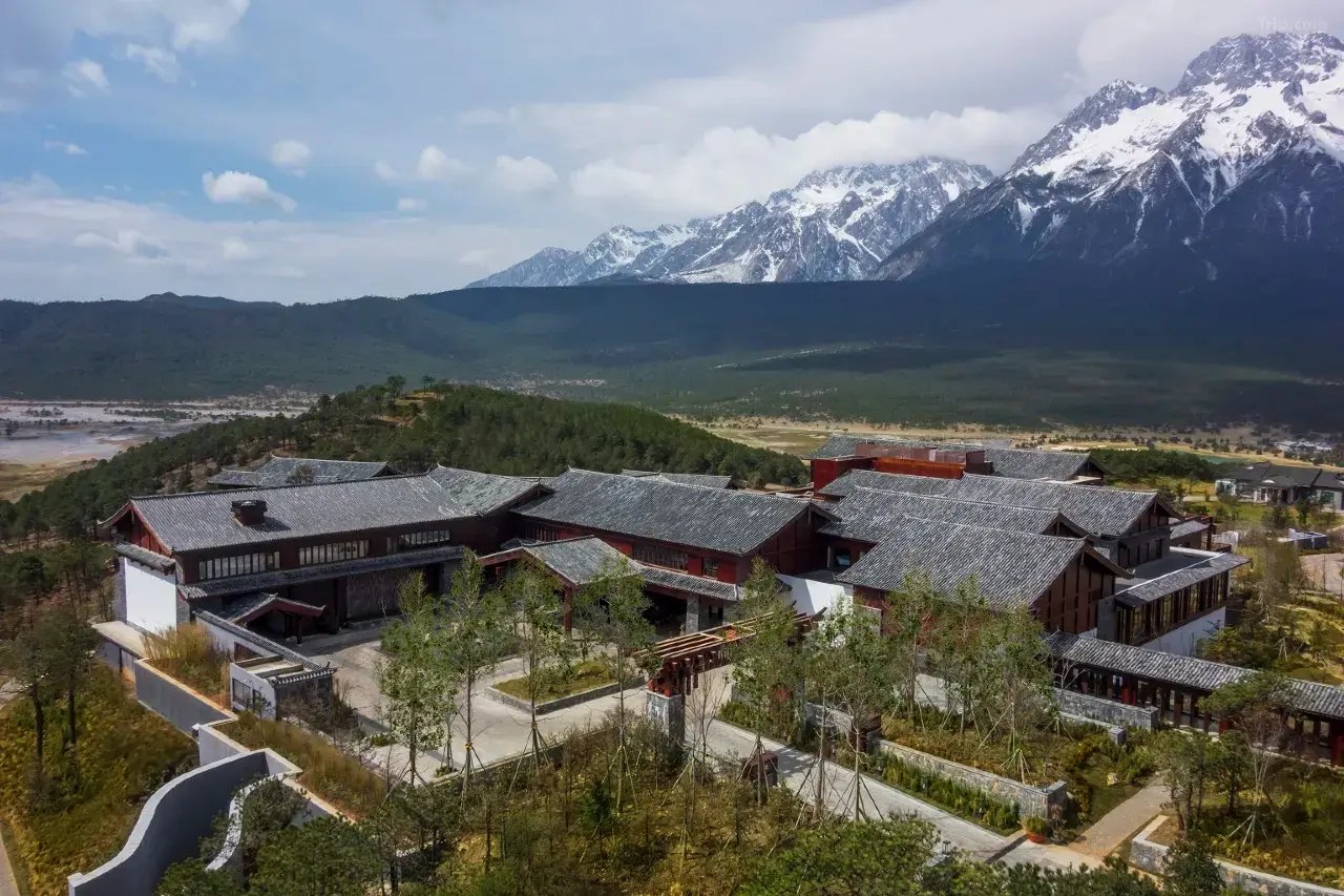 纳西风格建筑群